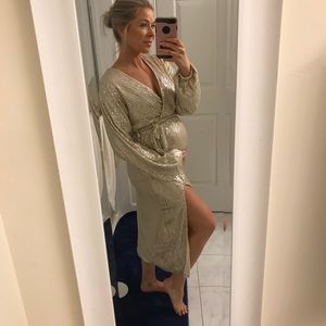 Missguided sequin dress